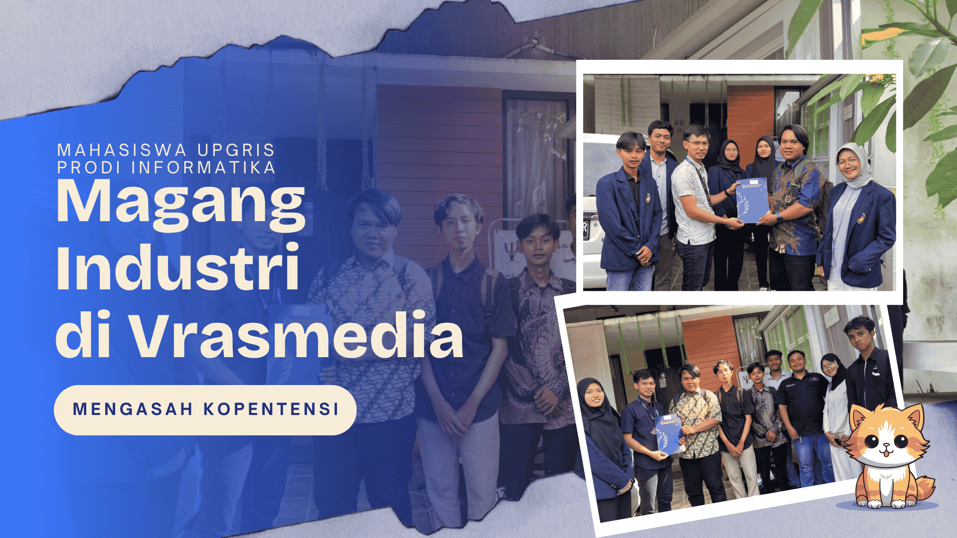 Magang di Vrasmedia IT Solution, Mahasiswa Informatika UPGRIS Kembangkan Aplikasi Backoffice Shoes Care Wash