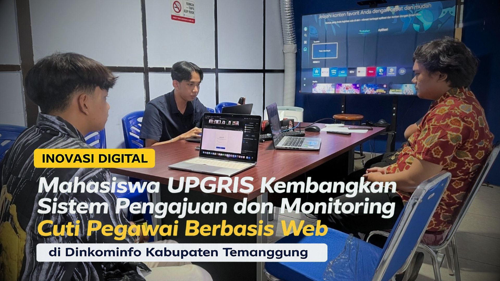 Mahasiswa UPGRIS Kembangkan Sistem Pengajuan dan Monitoring Cuti Pegawai Berbasis Web di Dinkominfo Kabupaten Temanggung