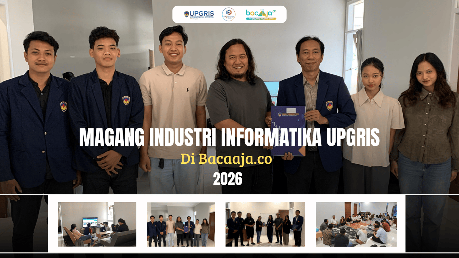 Mahasiswa Informatika Universitas PGRI Semarang Kembangkan Sistem Absensi Berbasis Geofencing Saat Magang di Bacaajaco