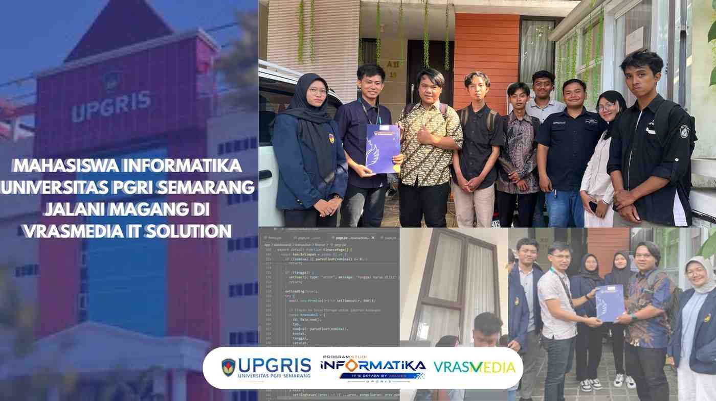 Mahasiswa Informatika UPGRIS Berkontribusi dalam Pengembangan Sistem Kasir Produk Tani di Vrasmedia IT Solution