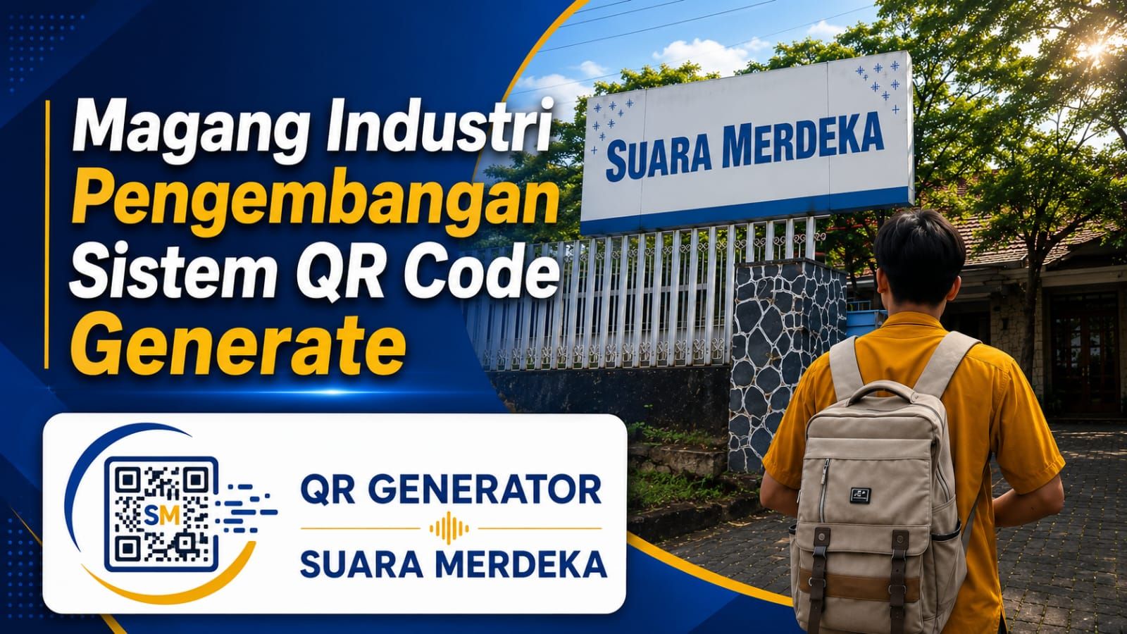 Pengembangkan Sistem QR Code Generate Berbasis Website di PT Suara Merdeka Press