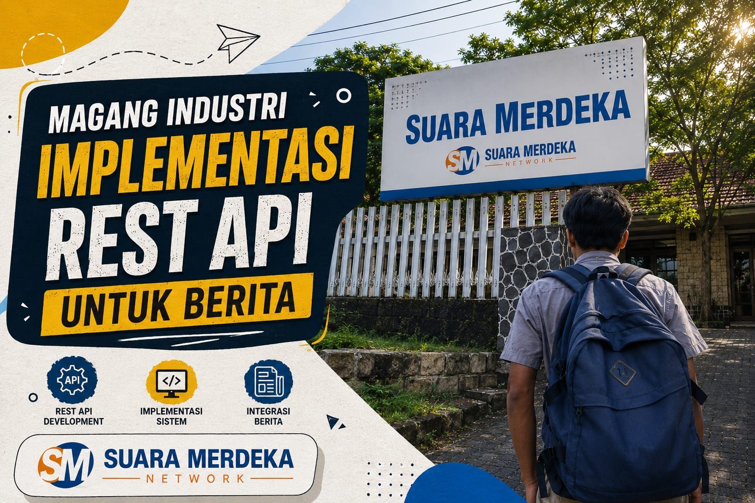 Pengembangan REST API untuk Distribusi Data Berita pada Platform Media Digital di Suara Merdeka