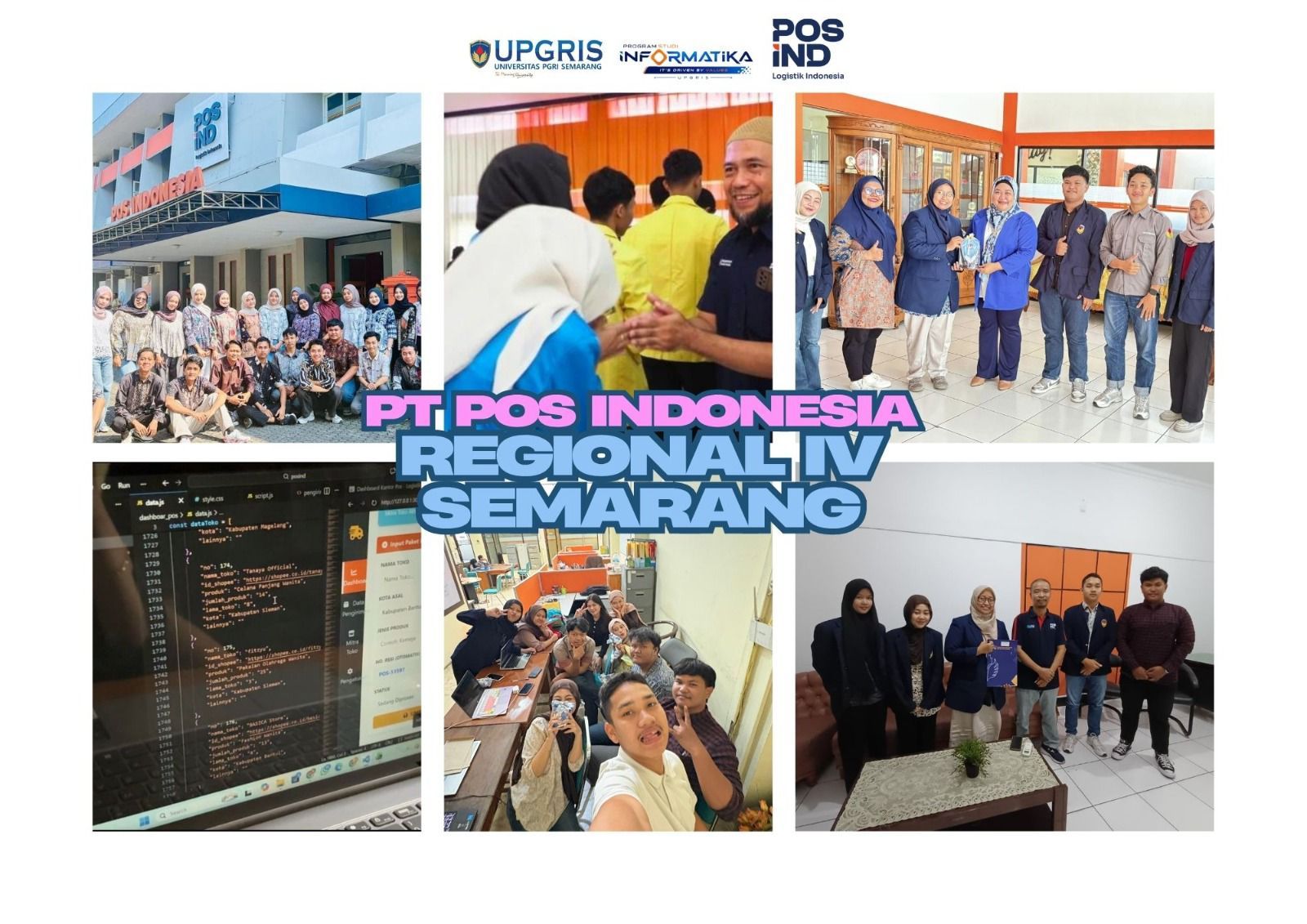 Mahasiswa Informatika UPGRIS Melaksanakan Magang Industri di PT Pos Regional IV Semarang