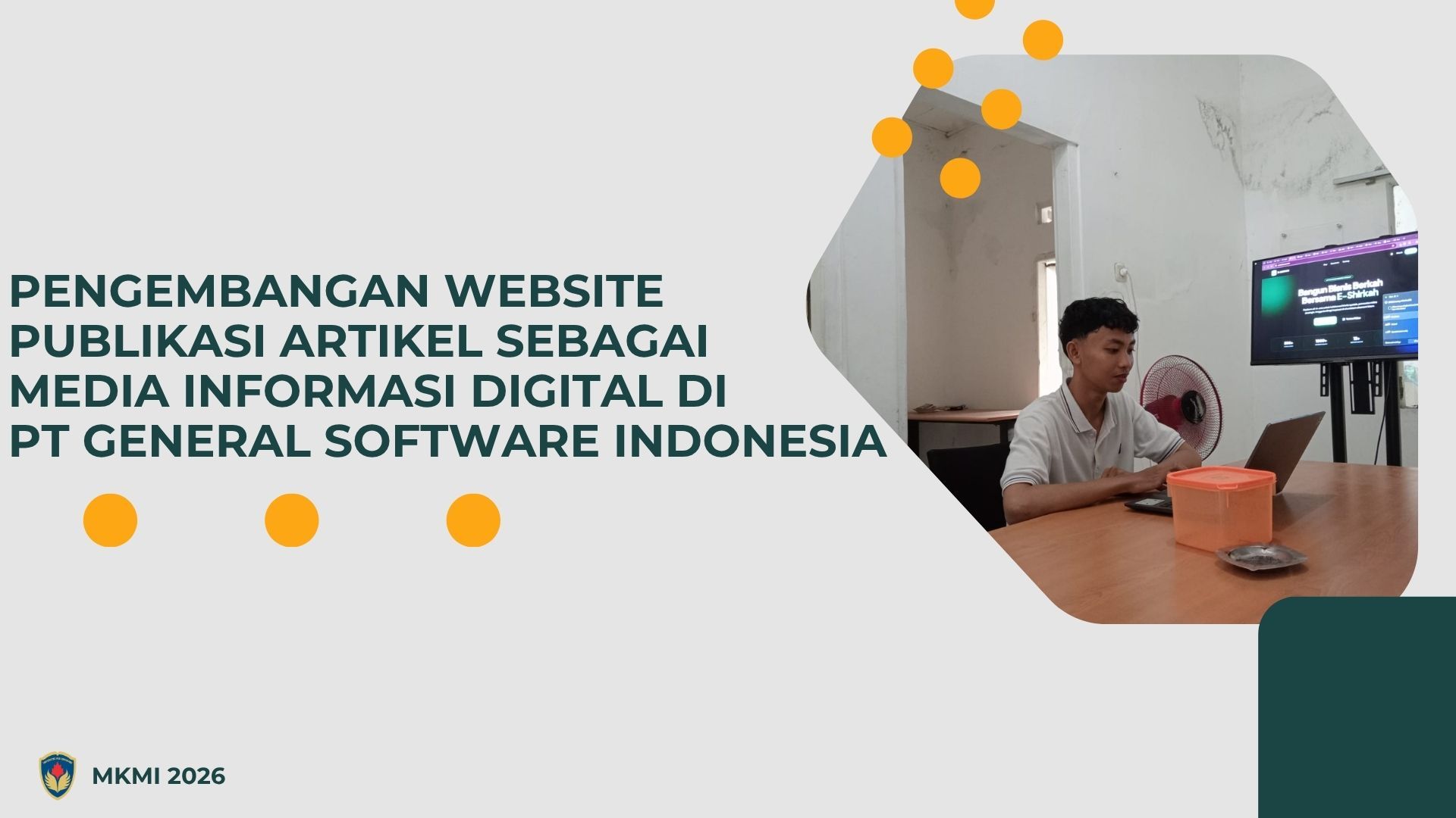 Pengembangan Website Publikasi Artikel sebagai Media Informasi Digital di PT General Software Indonesia