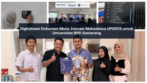 Mahasiswa Informatika Universitas PGRI Semarang Kembangkan Sistem Informasi Dokumen Mutu Berbasis Web untuk LPMPP Universitas BPD Semarang