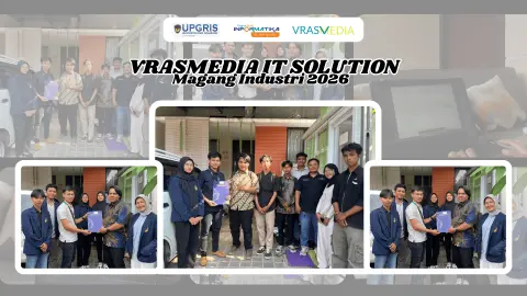 Mahasiswa Informatika UPGRIS Wujudkan Desain UI/UX Menjadi Sistem Customer Relationship Management (CRM)  Berbasis Web di Vrasmedia IT Solution