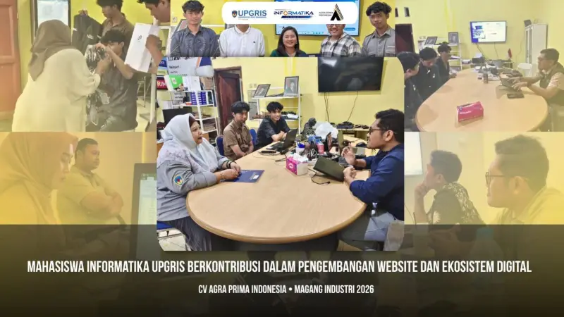 Mahasiswa Informatika UPGRIS Rancang Web Pemesanan Wisata dan Perluas Pemasaran Digital CV Agra Prima Indonesia