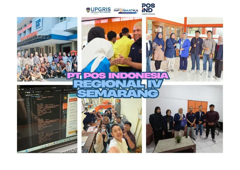 Mahasiswa Informatika UPGRIS Melaksanakan Magang Industri di PT Pos Regional IV Semarang
