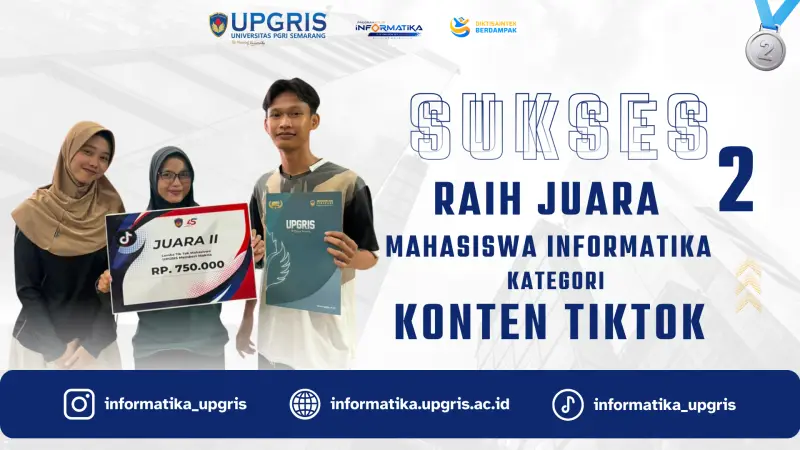 Kreativitas Mahasiswa Informatika UPGRIS di Ajang TikTok Dies Natalis ke-45