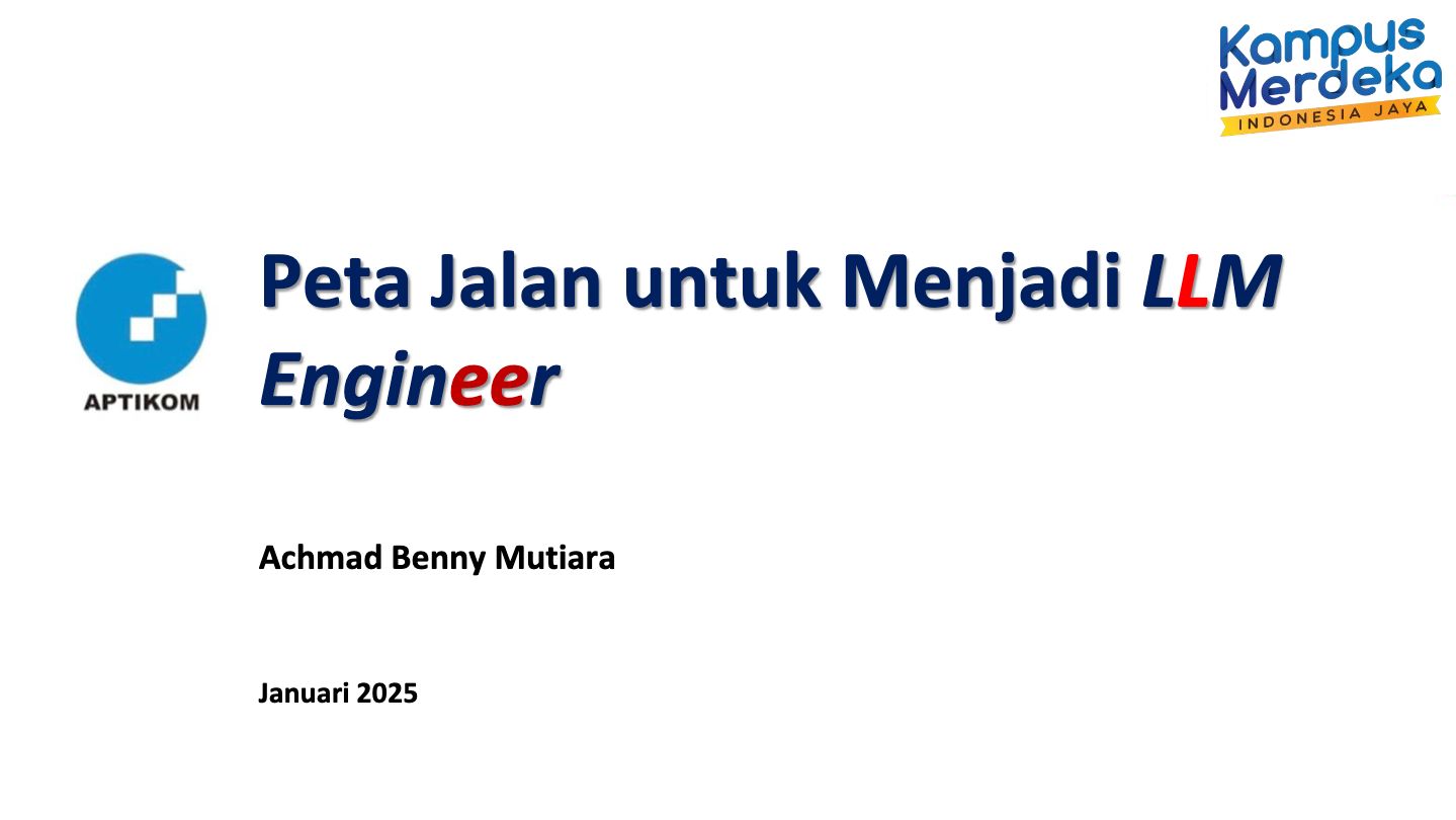 Roadmap LLM Engineer