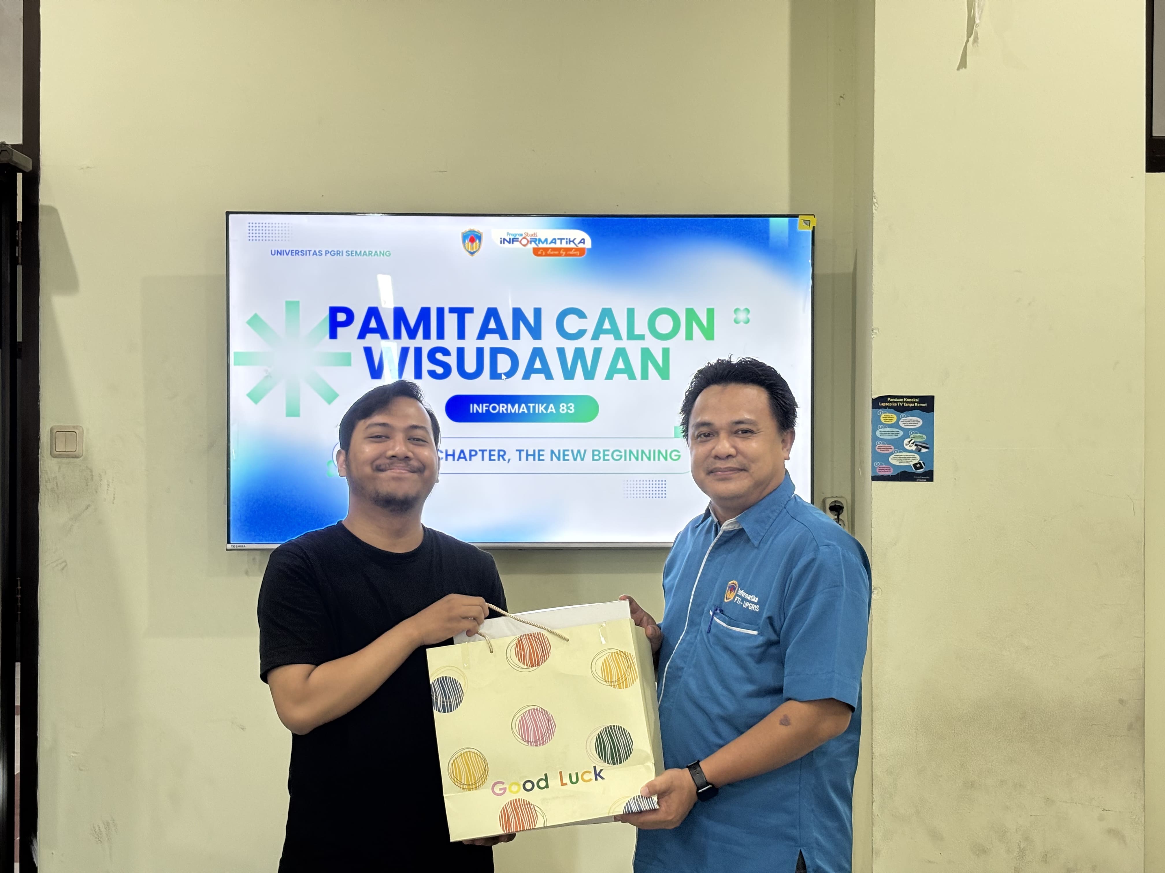 Pamitan Calon Wisudawan Informatika 63