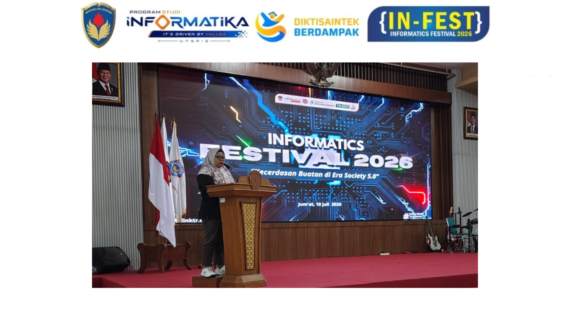 INFEST 2026: Dari Kompetisi Nasional hingga Expo Capstone, Bukti Nyata Kontribusi Informatika UPGRIS