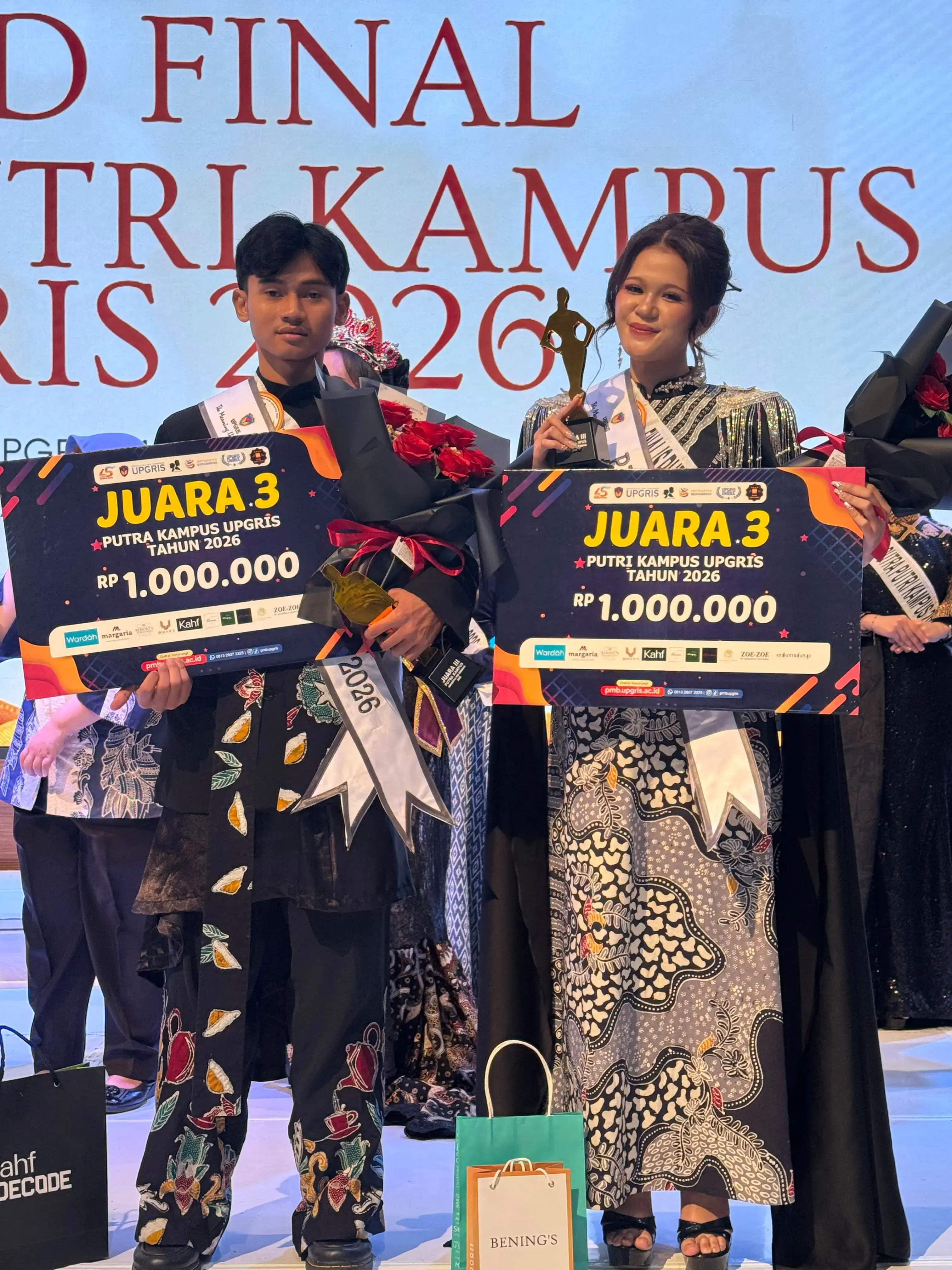 Membanggakan! Rizalul Fikri, Mahasiswa Informatika UPGRIS, Raih Juara III Putra Putri Kampus UPGRIS 2026