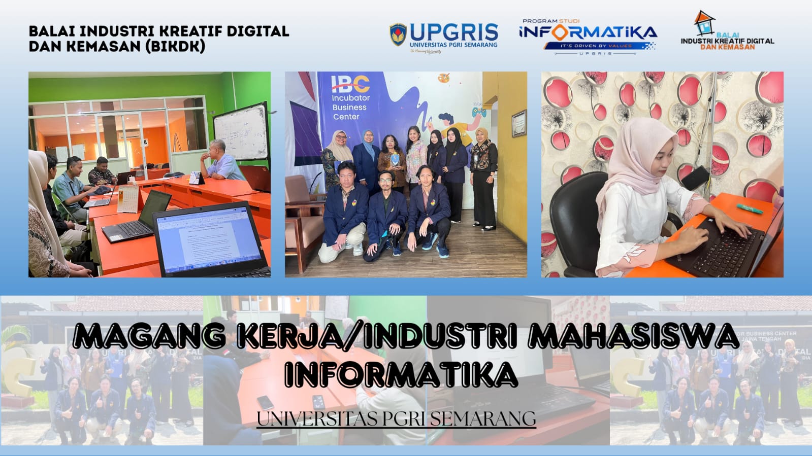 Optimalkan Pusat Bantuan, Mahasiswa UPGRIS Kembangkan Chatbot Hybrid Berbasis Web di BIKDK Provinsi Jawa Tengah