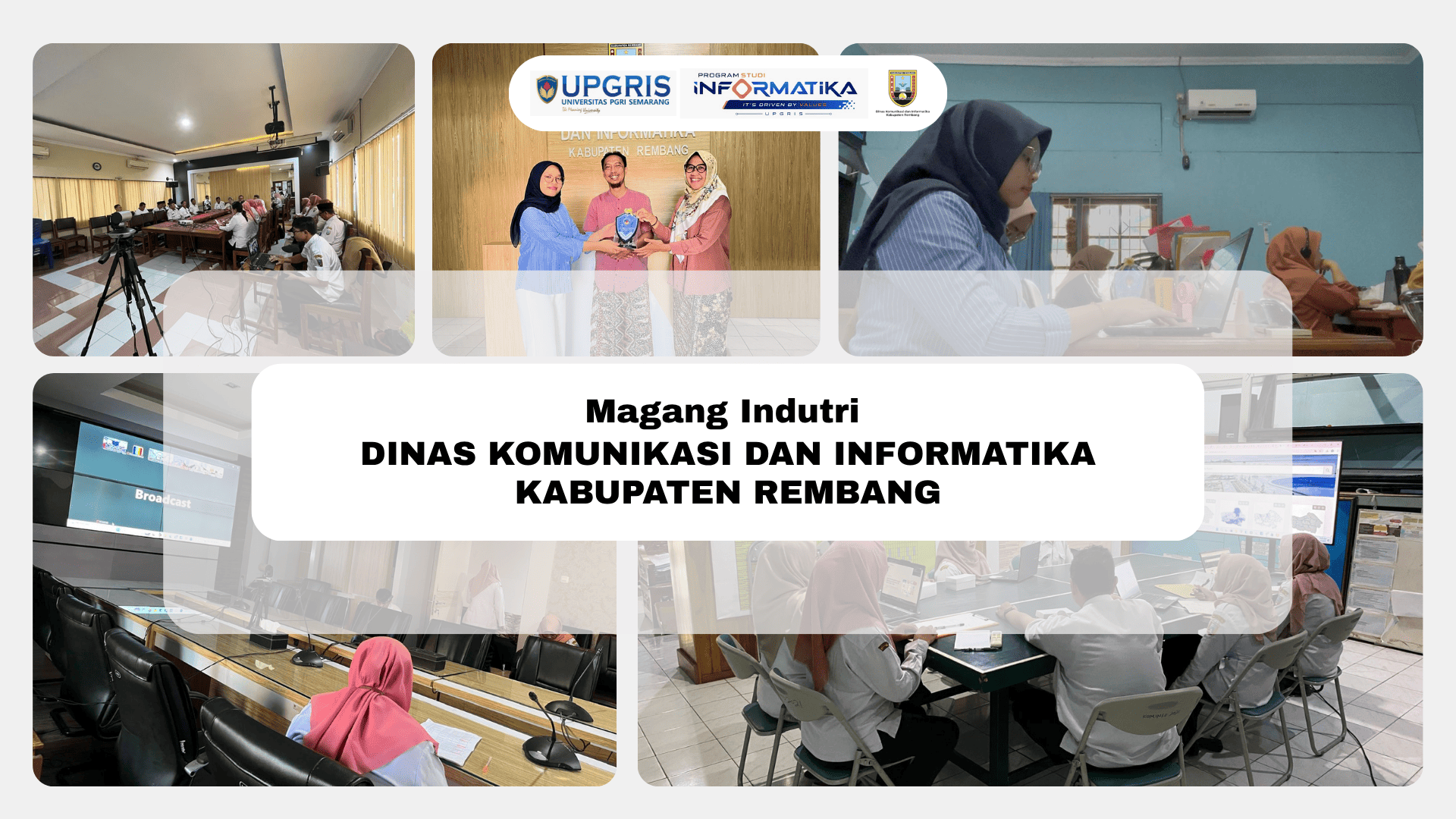 Mahasiswa Informatika UPGRIS Kembangkan Sistem Monitoring Website dan Deteksi URL Terindikasi Judi Online di Diskominfo Rembang